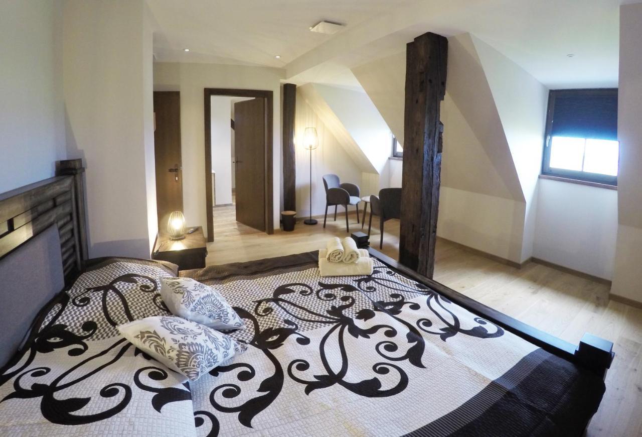 Au Nid De Cigogne Apartment Zellenberg Bagian luar foto